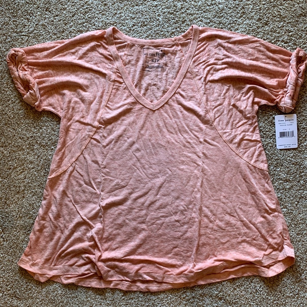 NWT Free People V-neck size small